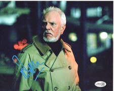 Malcolm McDowell signed 8x10 Photo Dr. Loomis Rob Zombie's Halloween JSA