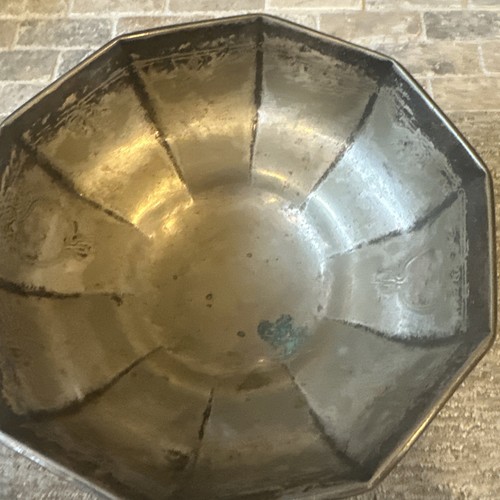 Reed & Barton Silver Plate Niello Large Footed Bowl - Picture 4 of 5