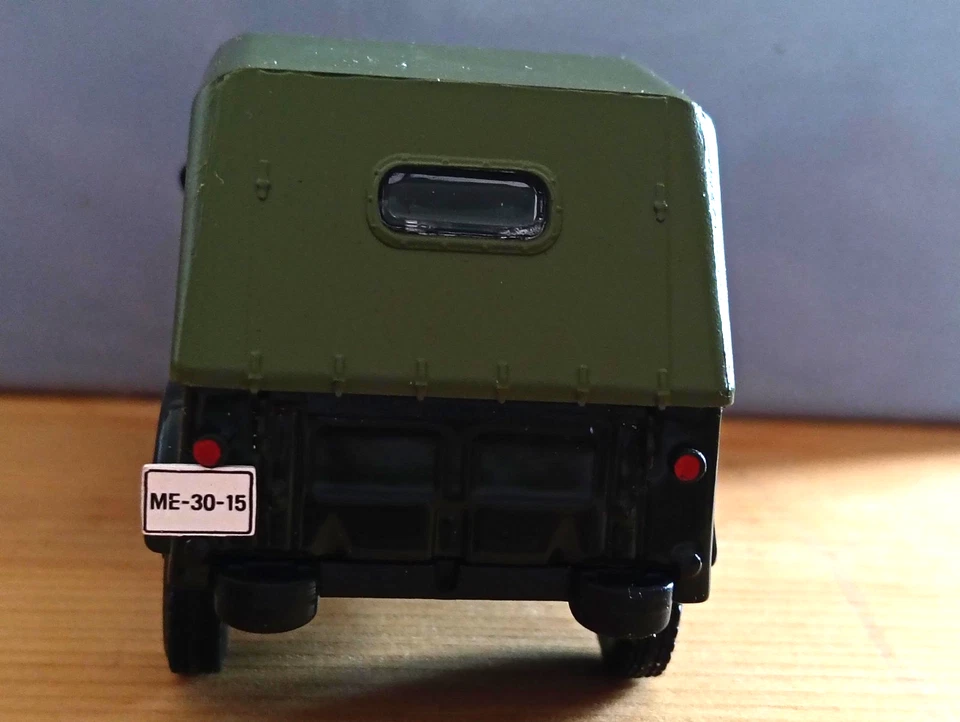 modellino 1/43 Gaz-69A veicolo militare sovietico DeAgostini - Immagine 2 di 3