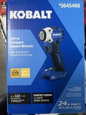 Kobalt Brushless 24-volt 14 Compact Impact Wrench Tool Only New
