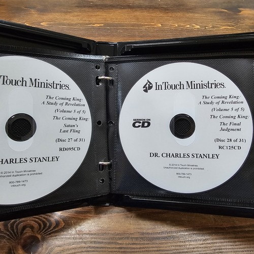 Dr Charles Stanley A Study of Revelation The Coming King 31 CD Set Complete - Picture 22 of 24