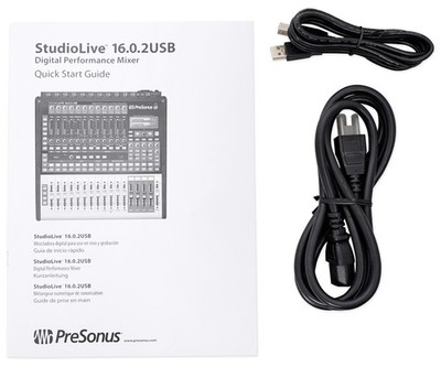 Presonus StudioLive 16.0.2 USB 16x2 Digital Mixer w/ Interface+