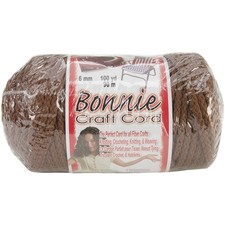 Pepperell Bonnie Macrame Craft Cord 6mmX100yd-Almond