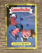 2024 Topps Garbage Pail Kids Sapphire Gold Refractor /50 Screwey Dewey 282a