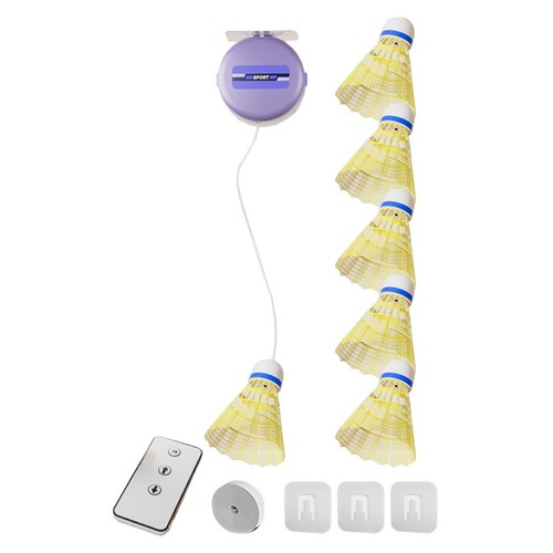 Mehrzweck Badminton Trainingsset mit Fernbedienung und Zubehör - Bild 9 von 33