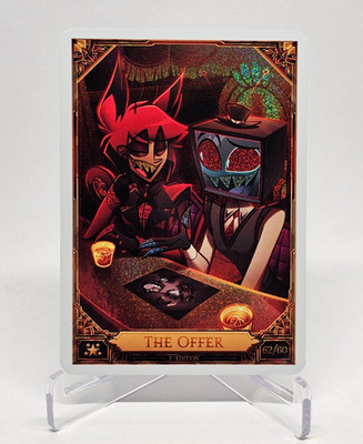 Hazbin Hotel Card Season 1 - THE OFFER 62/60 SECRET RARE FOIL