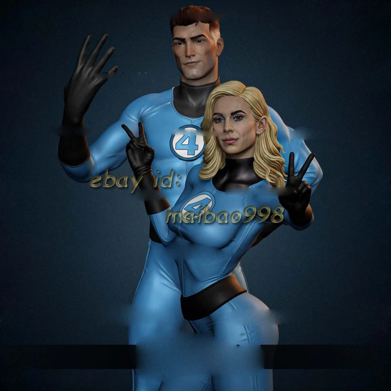 1/8 1/6 Sue Storm 3D Print Garage Kit Figure Model Kit Unpainted Unassembled GK - Image 3 of 3