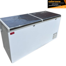 Chest Freezer Double Lid Work Top 171x78x94cm - Refurbished