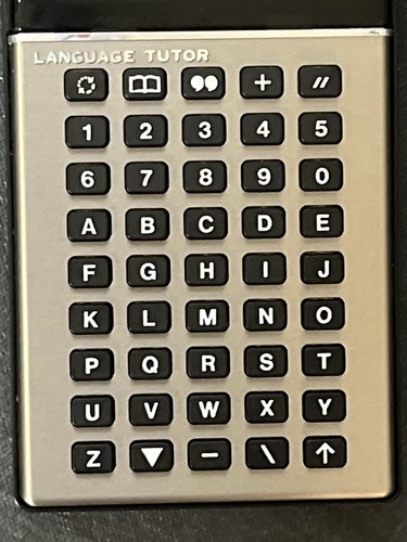 Vintage 1980 Texas Instruments Tuteur Langue & 2 Modules Espagnol Étui FONCTIONNE !! - Photo 5/24
