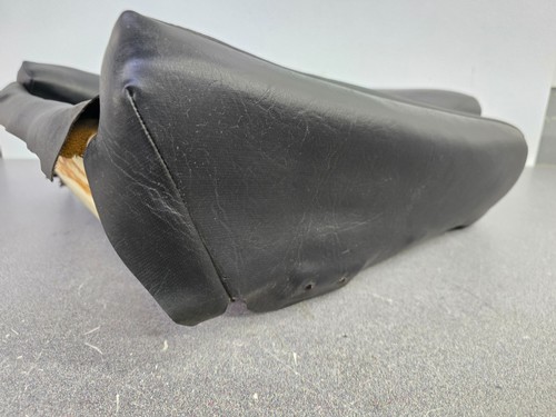 NICE ORIGINAL PORSCHE 914 914-6 BLACK BASKETWEAVE PASSENGER SEAT BOTTOM NLA #6 - Picture 9 of 15
