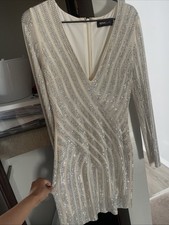 Women's Long Sleve With Diamond Dress