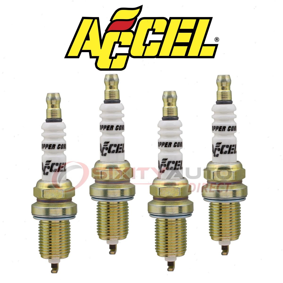 ACCEL Spark Plug for 1990-2002 Honda Accord 2.2L 2.3L L4 - Ignition wn