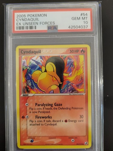 Cyndaquil graded PSA 10 for sale on eBay