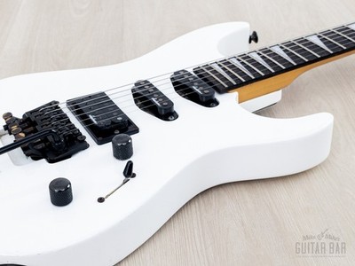 1989 Charvel Jackson DK-085-SSH Snow White w/ Floyd Rose