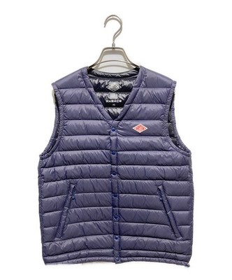 DANTON Down vest Size: 40 Navy 19A-KW-001 Men