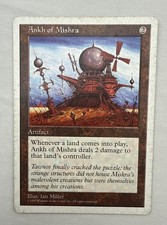Ankh of Mishra x1 MTG Fifth 5th Edition 1x Magic Good Heavy Play HP