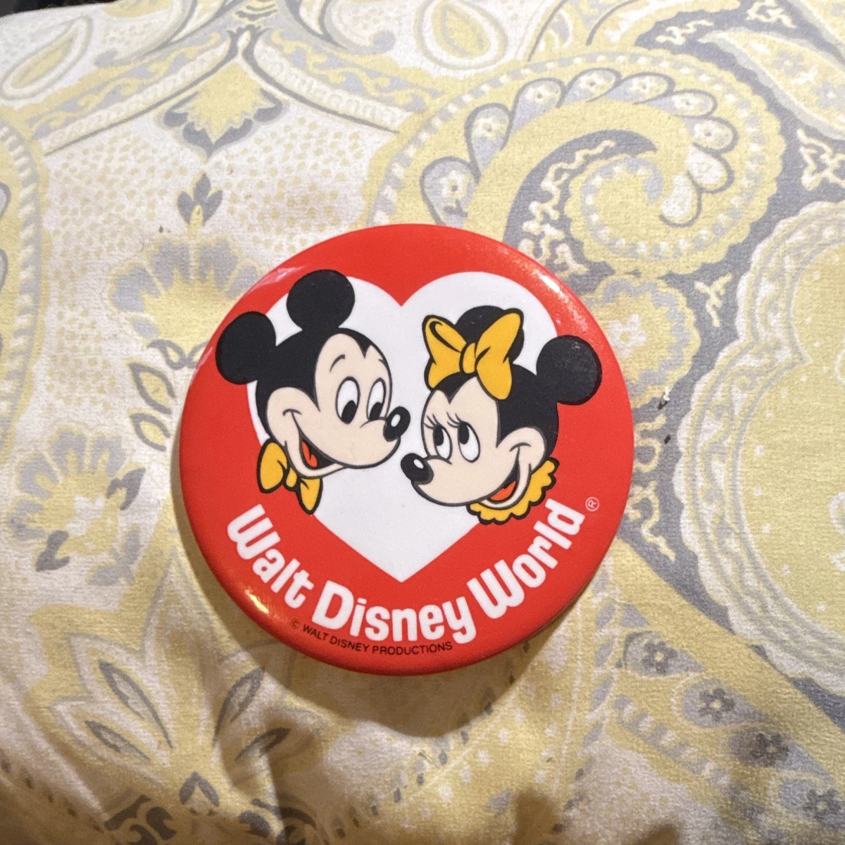 Valentine's Day Disney Theme Park Pins, Patches & Buttons (1968