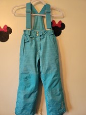 WEATHERPROOF 32 DEGREES GIRLS WINTER SKI BOARDER SNOW BIB PANT XSMALL 5/6