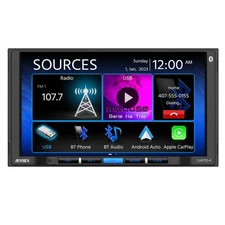 Jensen CAR710-4 7” Mechless Touchscreen Receiver Compatible with Android Auto...