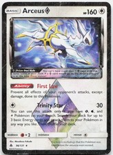 Arceus ◇ 96/131 Prism Star Rare Forbidden Light Pokemon Holo Damaged on eBay
