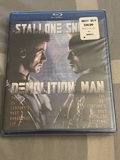 DEMOLITION MAN Blu-ray, 1993 BRAND NEW SEALED  STALLONE, BULLOCK, SNIPES
