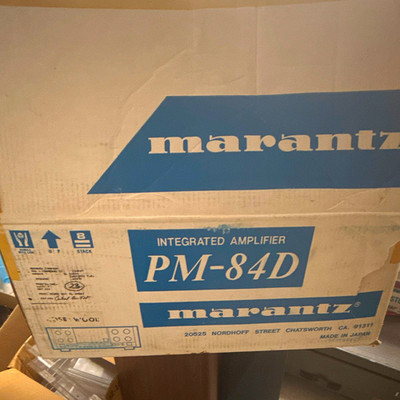Marantz PM-84D Integrated Amplifier 2-Channel Class AB 220W Black