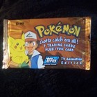 1999 Topps Pokémon Tv Animation Edition Trading Card Pack - Blue Label