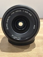 Olympus Zuiko Digital 17,5-45mm f/3,5-5.6 Obiektyw aparatu Zoom 52mm Pełny działający 