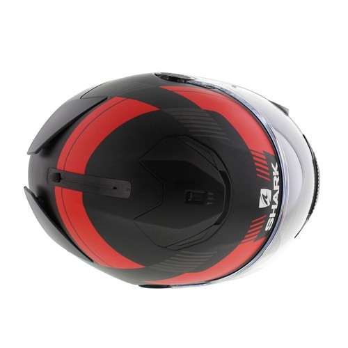 Casco de tiburón Spartan 1.2 Strad mate negro rojo antracita - Talla XL - Imagen 11 de 11