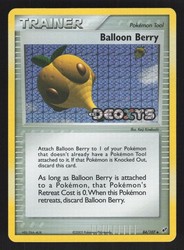 Balloon Berry 84/107 EX Deoxys Reverse Holo