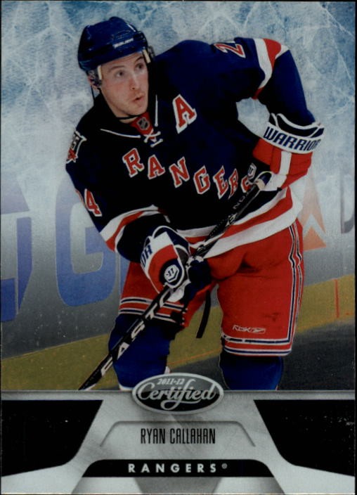 2011-12 Certified #24 Ryan Callahan - HKY