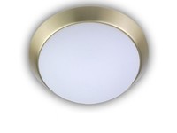 Led Treppenhaus Leuchte Opalglas Matt Messing Matt Ø30Cm Led Kellerlampe