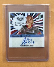2025 PARKSIDE BEACHWOOD NWSL MANAKA HAYASHI TOMORROW'S STARS TODAY AUTO  #21/25