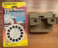 Vintage 1972 View Master 3-D With Scooby Doo That's Snow Ghost Reels SEALED