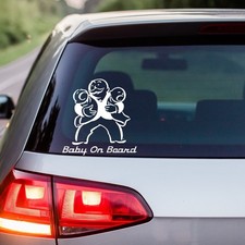 Baby On Board Vinyl Sticker Funny Dad Sticker Minivan Decal Mom Car Decal Mom