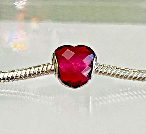 Authentic PANDORA "Shape of Love Heart" Charm #796563NFR