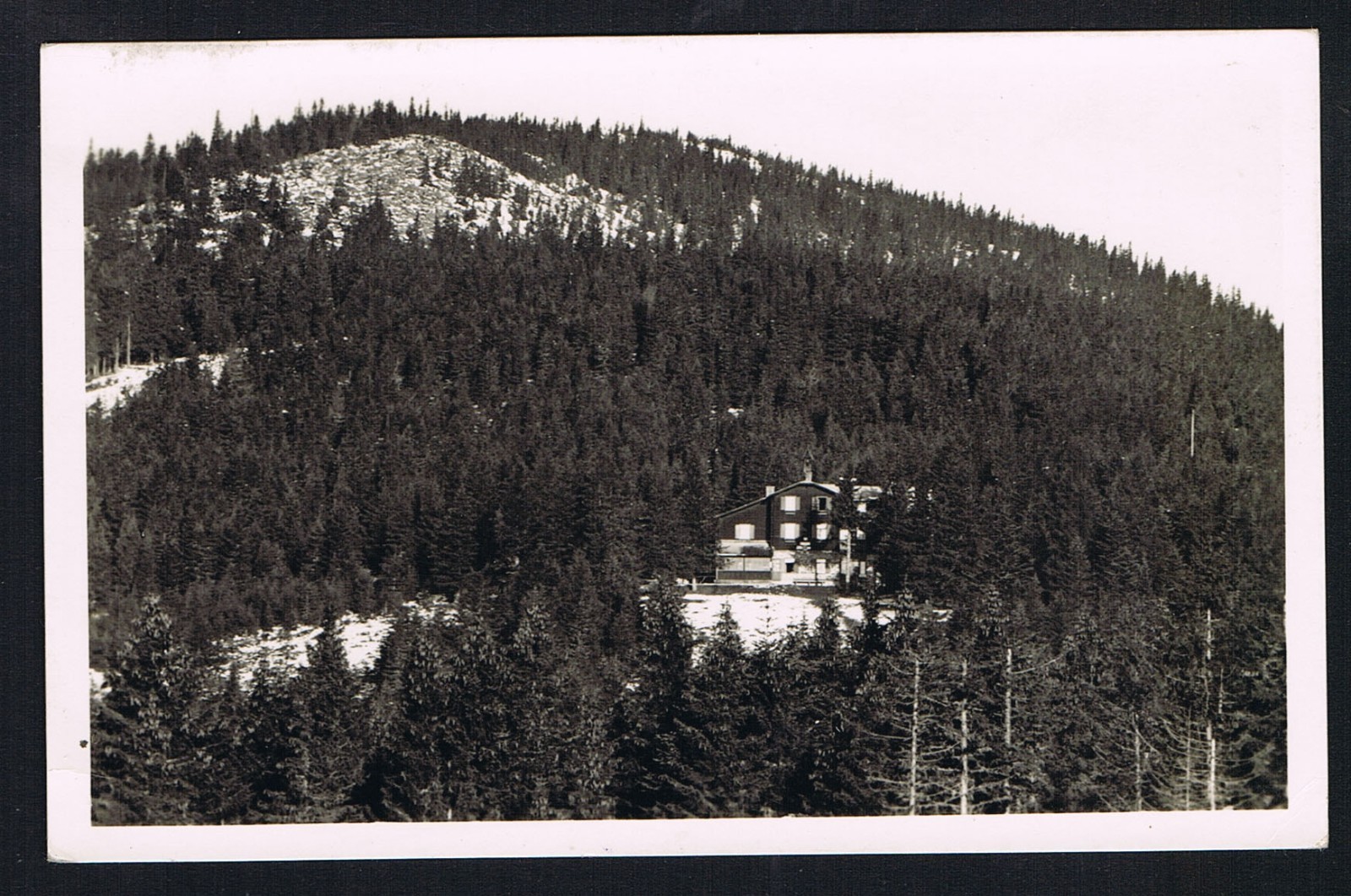 1 AK ANSICHTSKARTE AUSTRIA ÖSTERREICH Mönichkirchen am Wechsel 1933 Postablage