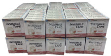 120 Rolls Of Clear Invisible Tape Office Tape Wrapping Tape, 3/4" x 1000 in