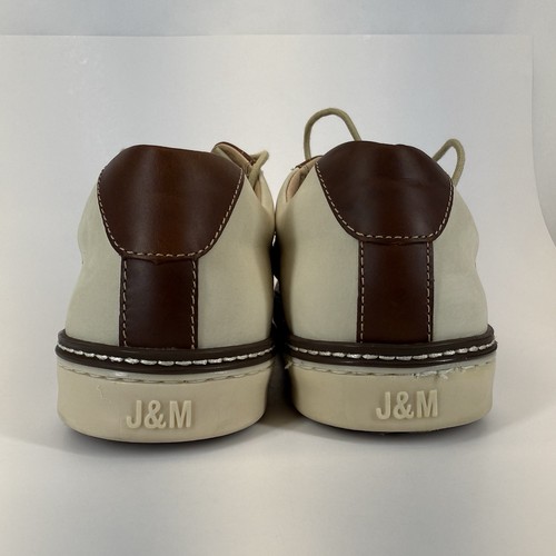 Johnston Murphy Shoes Mens Size 12 M Culling Saddle Bone WR Suede Lace 59-10918 - Picture 3 of 13