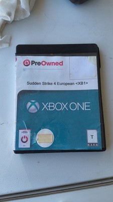 Microsoft Sudden Strike 4 European DVD Keep Case for Xbox One Original