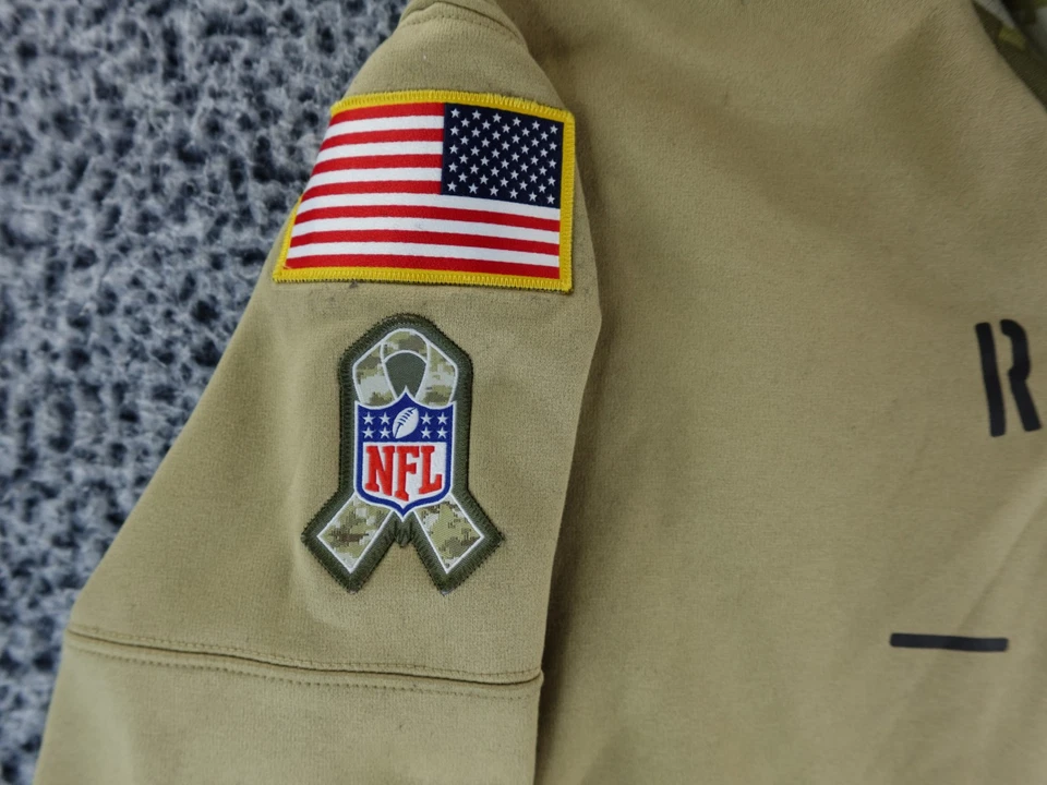 Nike NFL Las Vegas Raiders Salute to Service Hoodie Mens Sz XL Active Sweatshirt - Image 3 of 4