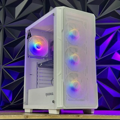 Custom White Gaming PC Intel i7 16 GB SSD + 1TB Nvidia Quadro k2000 2gb