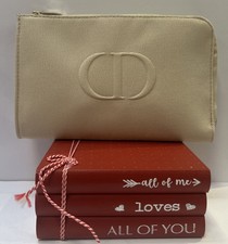      DIOR     Beauty Cream Pouch Cosmetic Makeup Toiletry Bag Case   D80o4