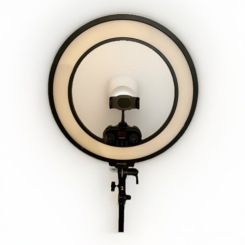 Neewer RL45B LED Ring Light Kit 45W w/ Remote, Tripod, App Control, Bag