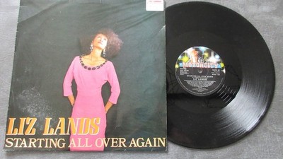 Liz Lands Starting All Over Again 12'' 1990 **EX/EX+**