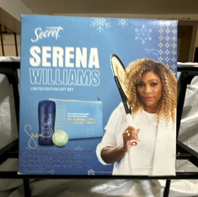 Secret Serena Williams Gift Set Antiperspirant Coconut Oil & Mandarin + Pouch