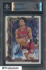 Jared McCain Signed 2025-26 Topps Holiday #H20 BGS BAS AUTO Clippers