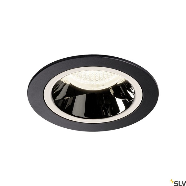 Chrom Schwarz Moderne Einbauleuchte Downlight Lampe 4000K 2360Lm IP20 120°-image