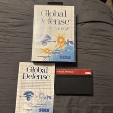 Global Defense Sega Master System Complete in Box
