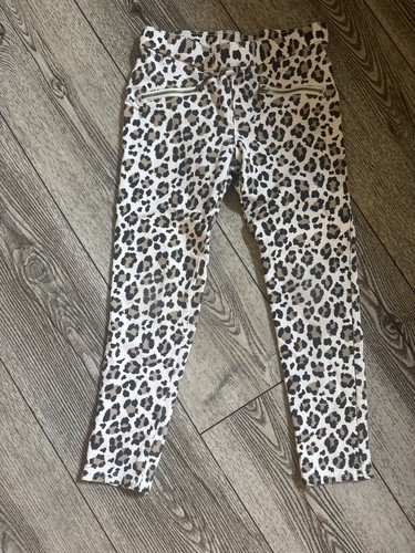 Leopard Pants Girls Osh Kosh Size 7 - Picture 2 of 3